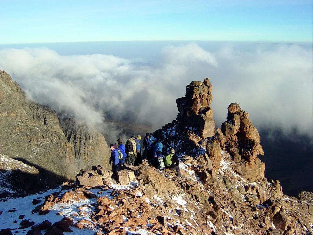 Trekking sul monte Kenya