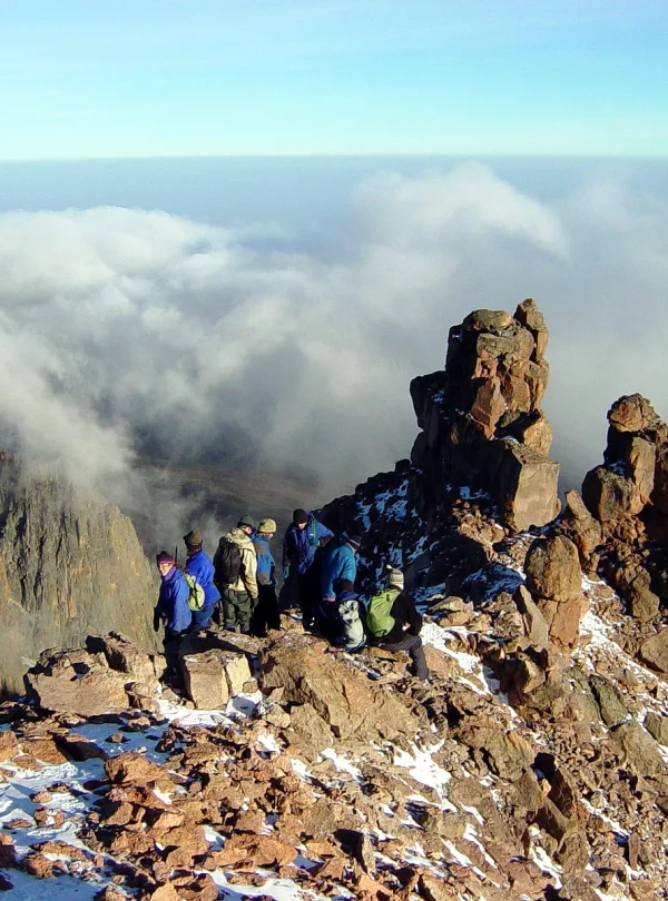 Trekking sul monte Kenya