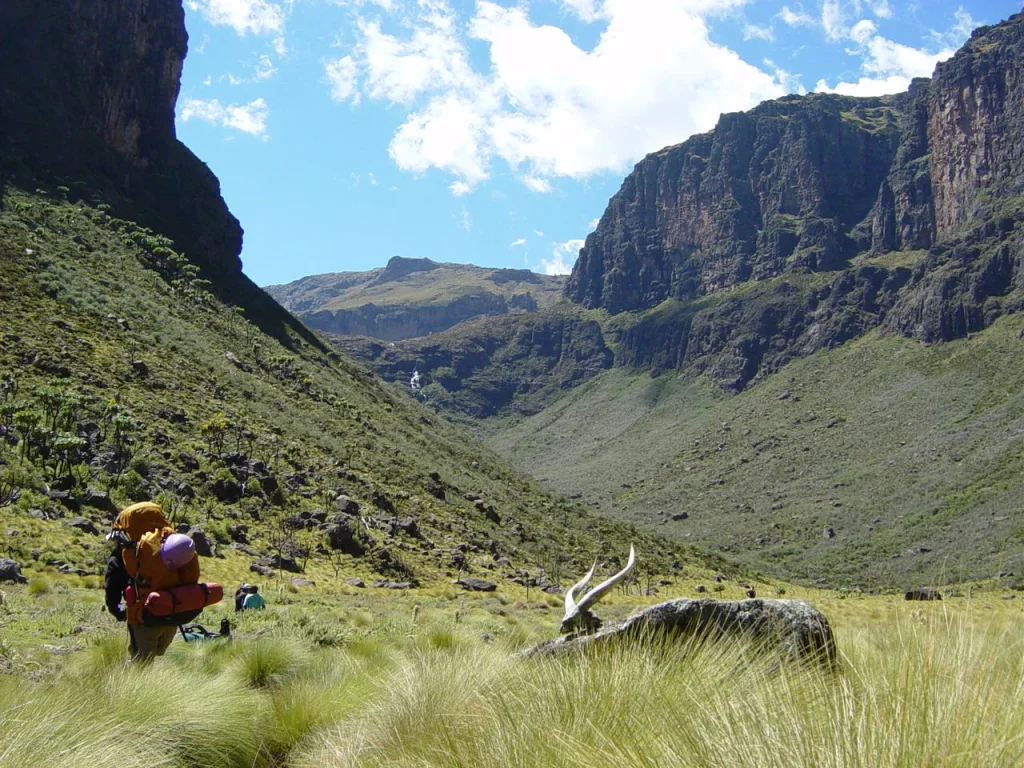 Trekking sul monte Kenya