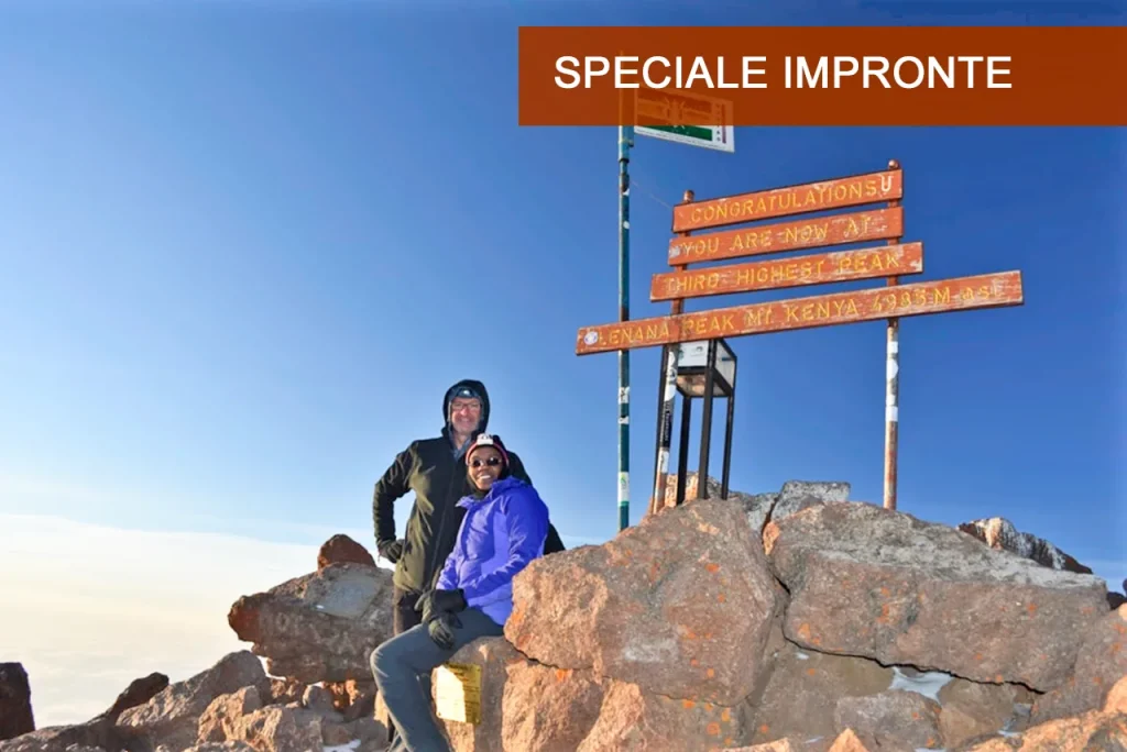 Trekking sul monte Kenya