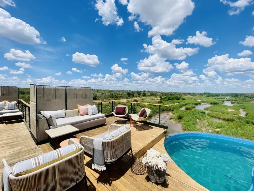 Sud Africa – Kruger Shalati - The train on the bridge