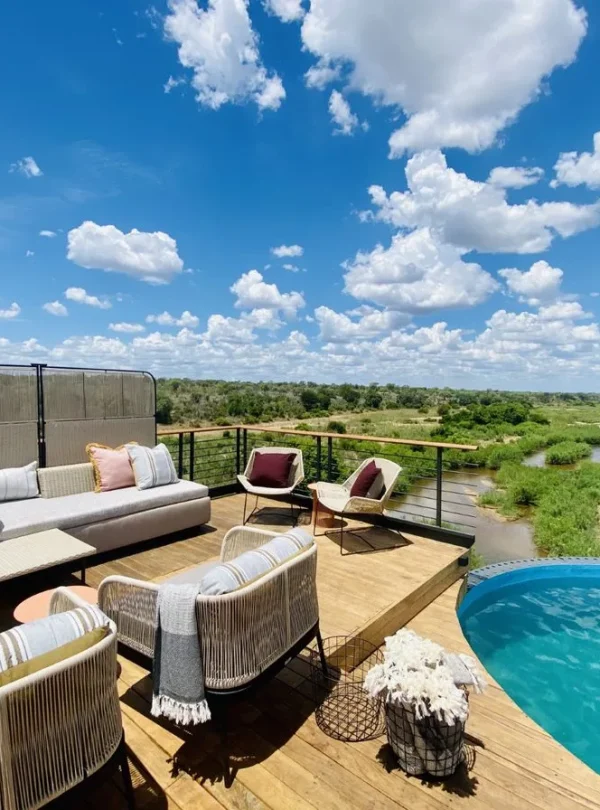 Sud Africa – Kruger Shalati - The train on the bridge